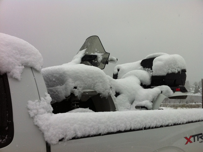 SNOW !!!! Summerford, Newfoundland and Labrador Canada