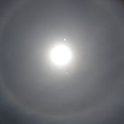 Cercle autour du soleil
