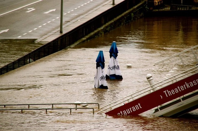 Flooding in Dresden Dresden, Sachsen Germany