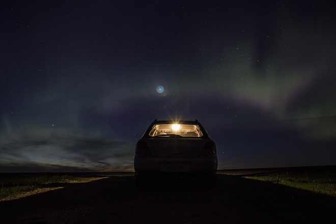 Aurora Borealis Pense No. 160, Saskatchewan Canada