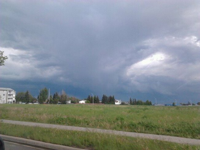 Storm Clouds North of Edmonton Edmonton, Alberta Canada