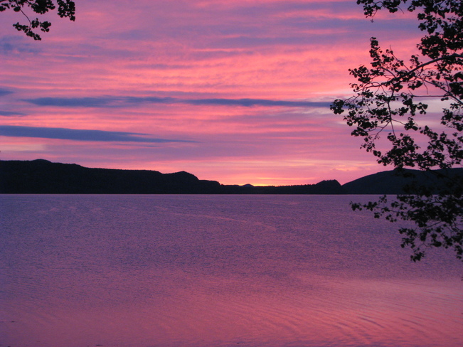 Beautiful Morning Sky Glovertown, Newfoundland and Labrador Canada