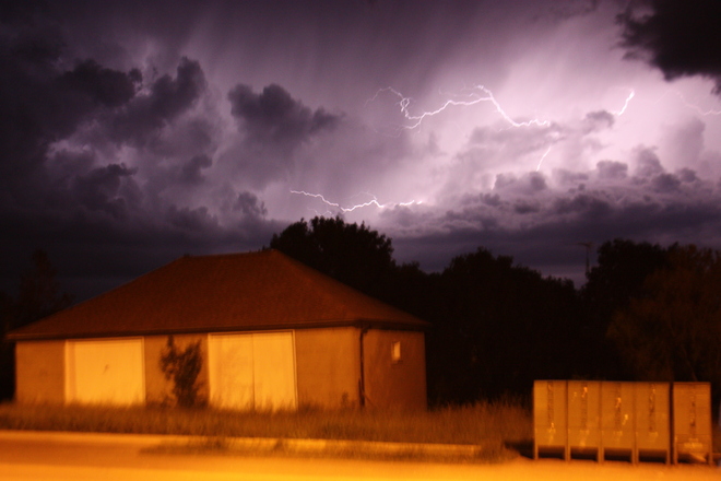 Lightning Storm Glen Allan, Ontario Canada
