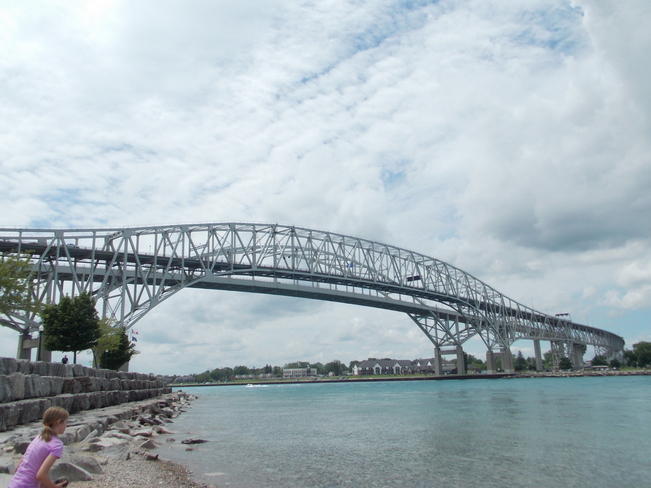 Bluewater Bridge Sarnia, Ontario Canada