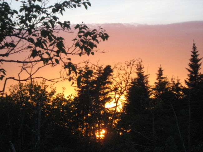 pretty sunset Eastern Passage, Nova Scotia Canada