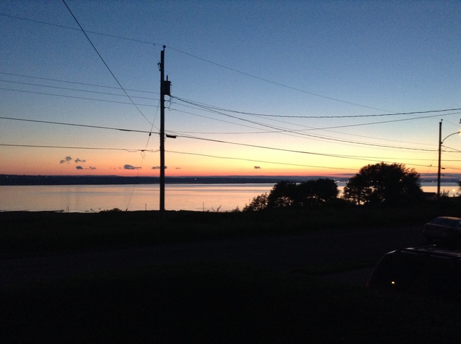 Beautiful Sunset Sydney, Nova Scotia Canada