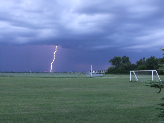 Lightning Namao, Alberta Canada