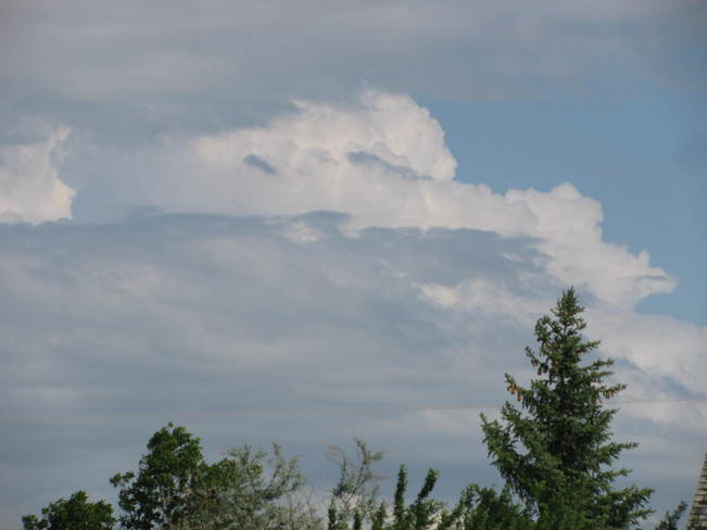 Cloudy day, Oh My Eston, Saskatchewan Canada