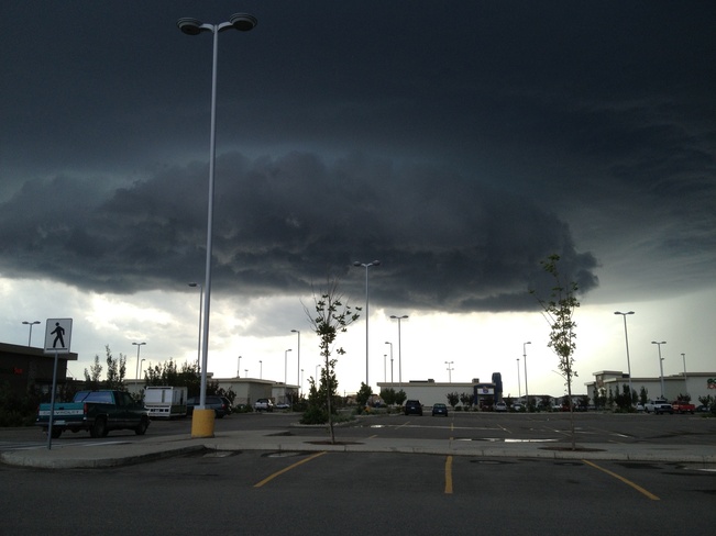 weird clouds Regina, Saskatchewan Canada