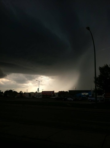 Storm clouds Regina, Saskatchewan Canada