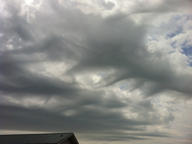 cloud cover Courval, Saskatchewan Canada