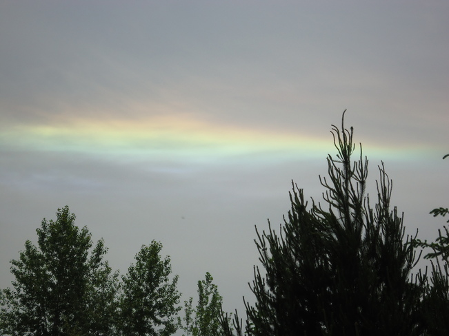 Rainbow Cloud Courtenay, British Columbia Canada