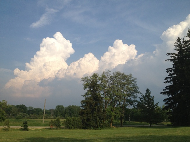 clouds Erbsville, Ontario Canada
