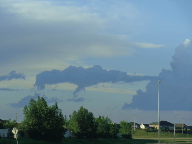 Cloud Resembles A Dinosaur Saskatoon, Saskatchewan Canada