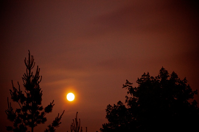 Brightest Moon Ashburn, Ontario Canada