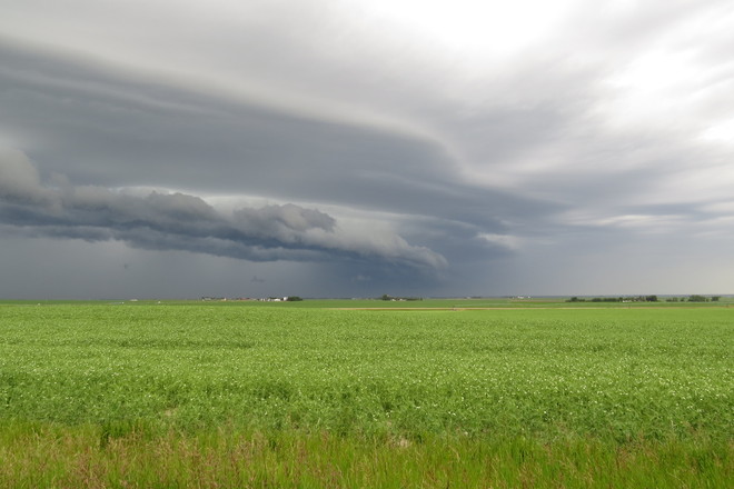 another storm rolls in Bow Island, Alberta Canada