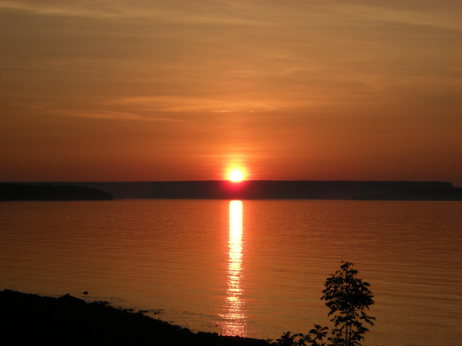 Big Bay Sunset Wiarton, Ontario Canada