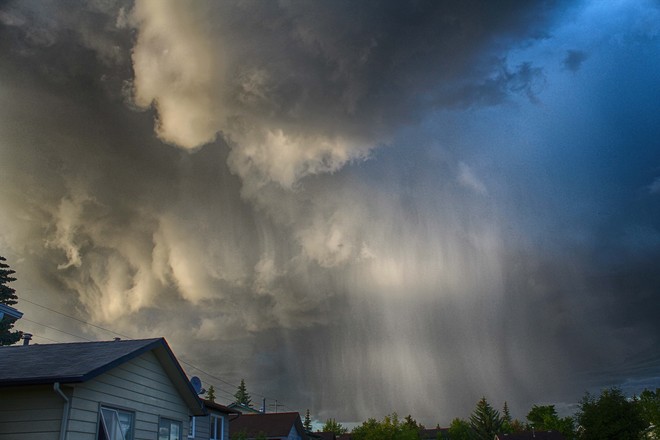 Another June Storm Cell -- Calgary Calgary, Alberta Canada