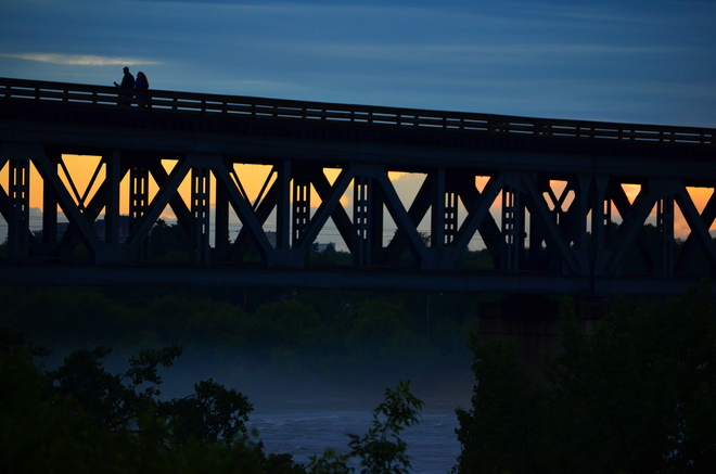 train bridge Saskatoon, Saskatchewan Canada