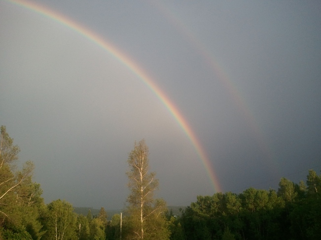 Double Rainbow Brunswick, New Brunswick Canada