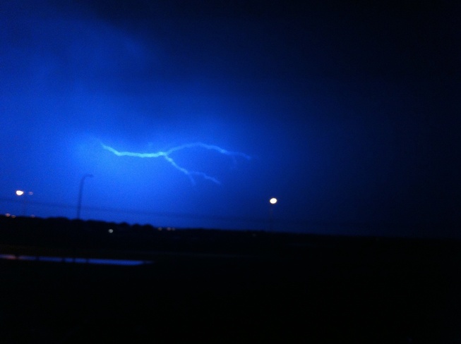 Lightning Show Fort Saskatchewan, Alberta Canada
