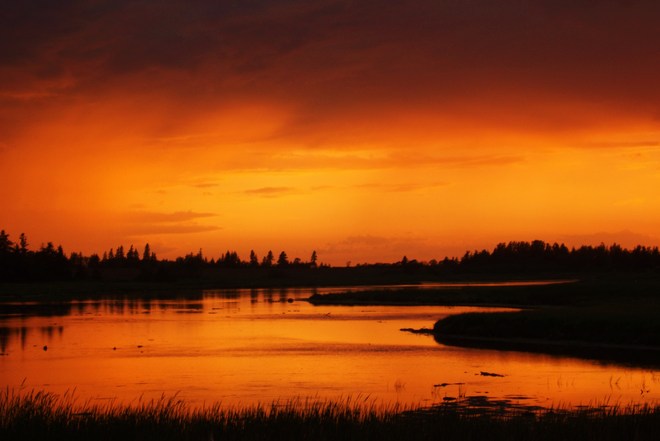 evening colors Summerside, Prince Edward Island Canada