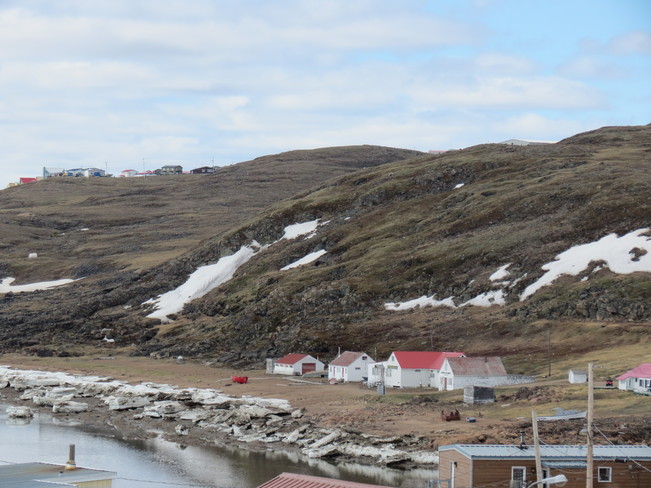 old Hudson Bay buildings Iqaluit, Nunavut Canada