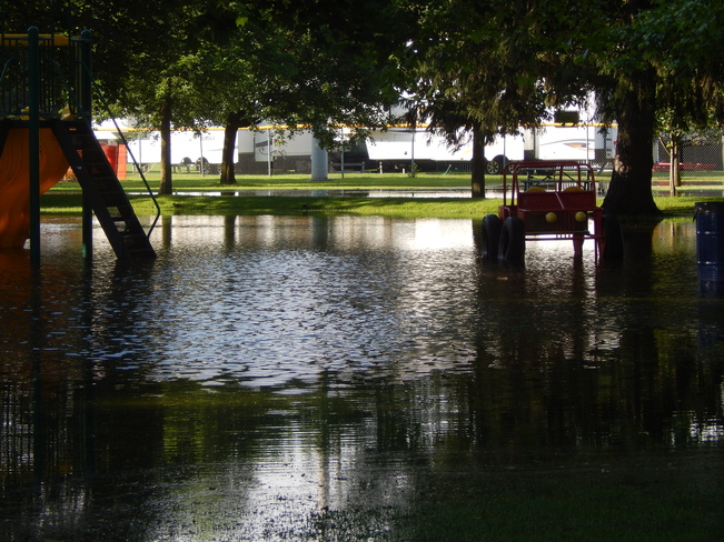 Flood at Riverside Park 