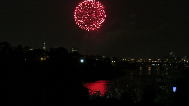 fireworks in Ottawa Ottawa, Ontario Canada