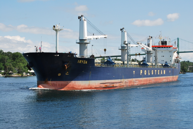 ship on st.laurent Gananoque, Ontario Canada