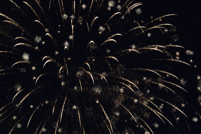 Fireworks Sidney, British Columbia Canada
