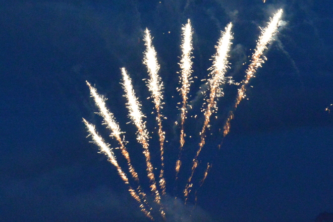 Fireworks Sidney, British Columbia Canada