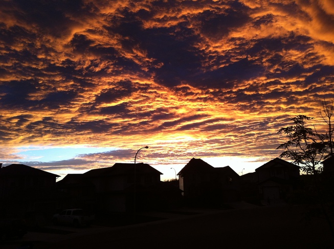 Sunset @ 10 pm Fort McMurray, Alberta Canada