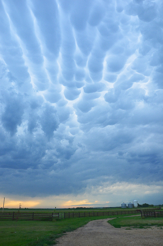 Stunning Clouds Camrose, Alberta Canada