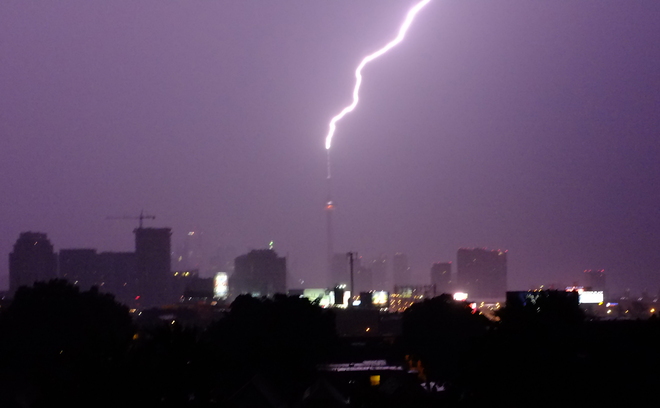 Lightning Toronto, Ontario Canada