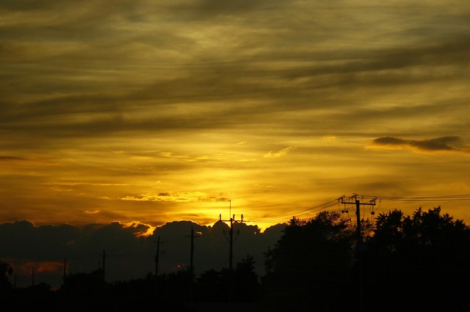 A Golden Sunset Burlington, Ontario Canada