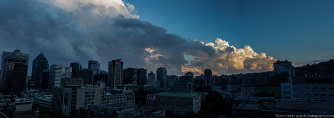 Stormy Skies Montréal-Ouest, Quebec Canada