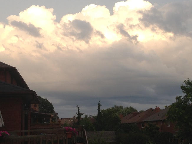 Ominous Clouds. Oshawa, Ontario Canada