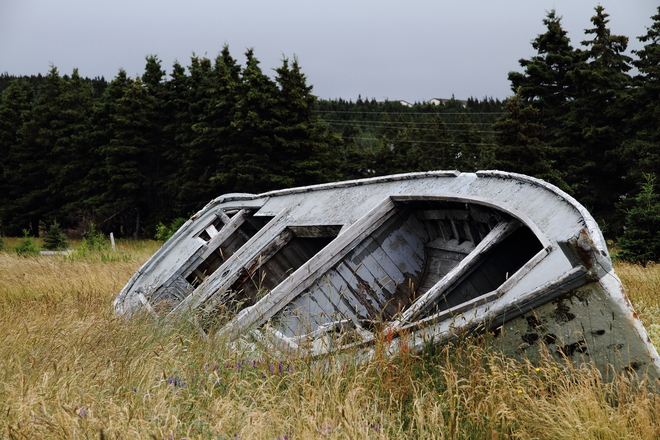 Reminder of the past in Newfoundland South River, Newfoundland and Labrador Canada