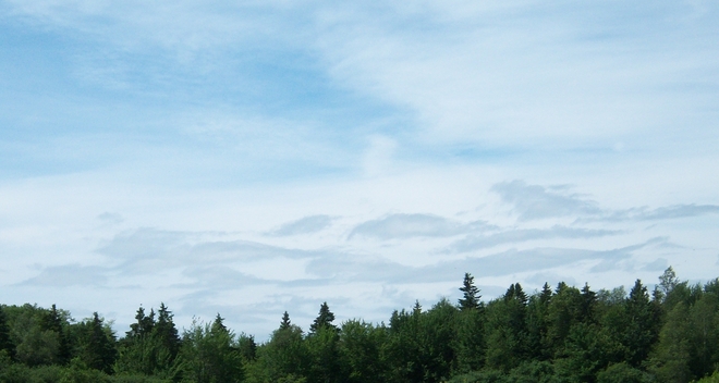clouds Nappan, Nova Scotia Canada