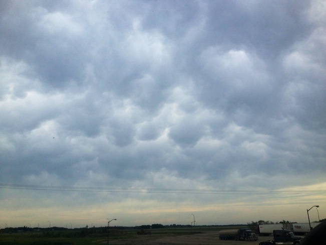 Ominous Clouds Whitewood, Saskatchewan Canada