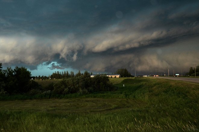 Bad Storm Pipestone, Manitoba Canada