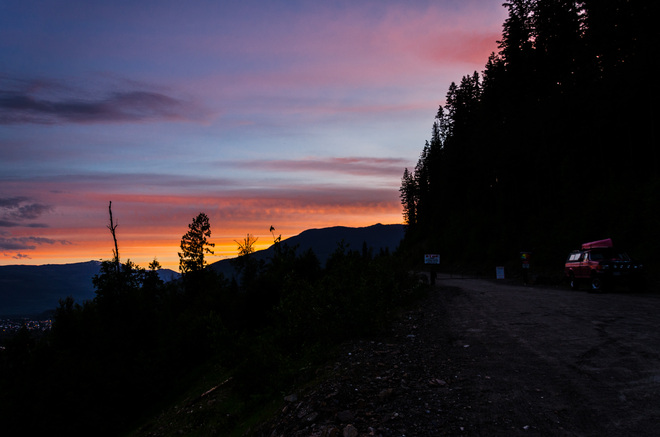 Dawn of a new day Revelstoke, British Columbia Canada