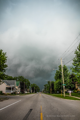 Storm on the Edge of Town Granton, Ontario Canada