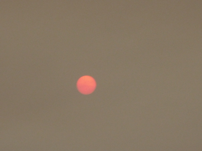Red Sun in Morning Stephenville, Newfoundland and Labrador Canada