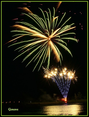 Fireworks Bouctouche, New Brunswick Canada