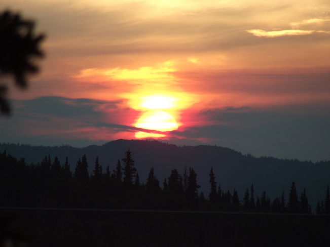morning sun Whitehorse, Yukon Canada