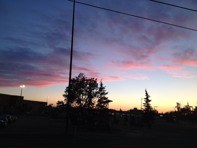 sunset Calgary, Alberta Canada