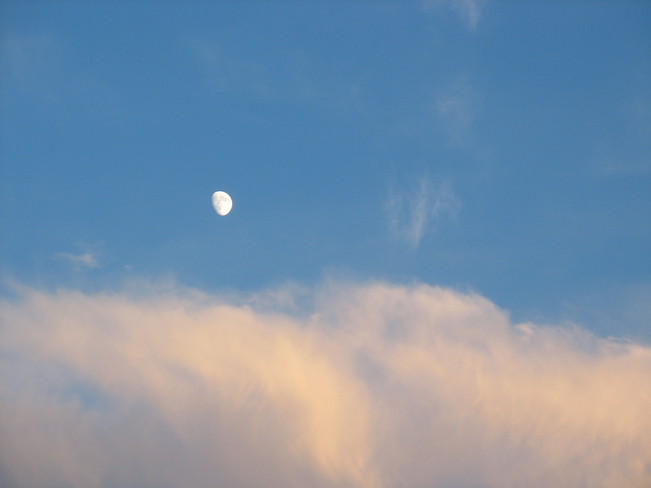 Moon over Windsor Windsor, Nova Scotia Canada