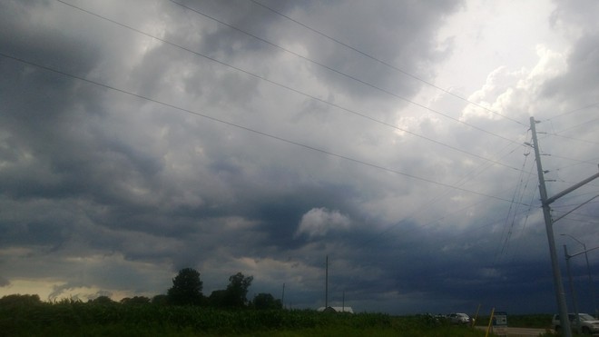 Storms a coming Whitchurch-Stouffville, Ontario Canada